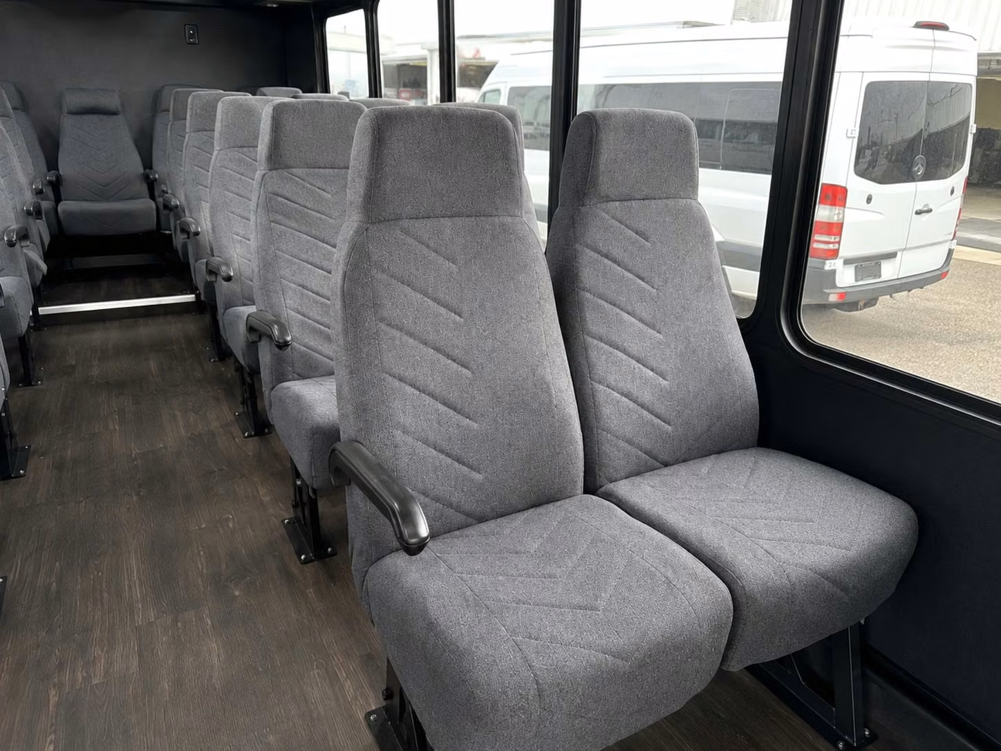 20 passenger minibus interior