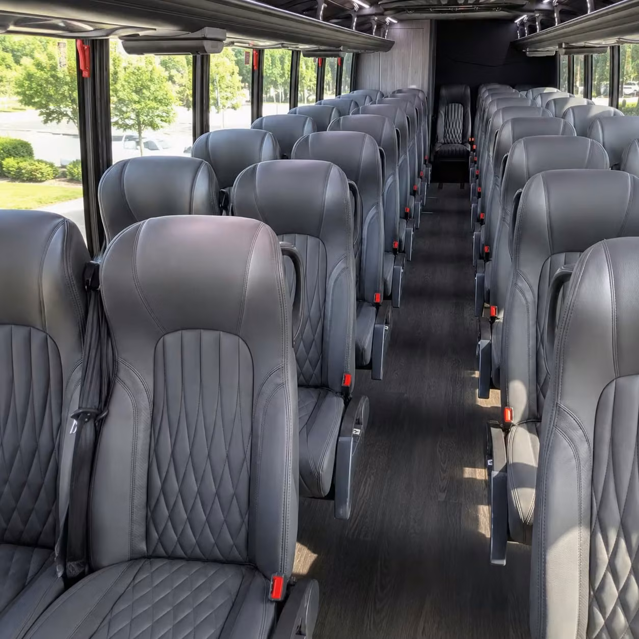 30 passenger minibus inside