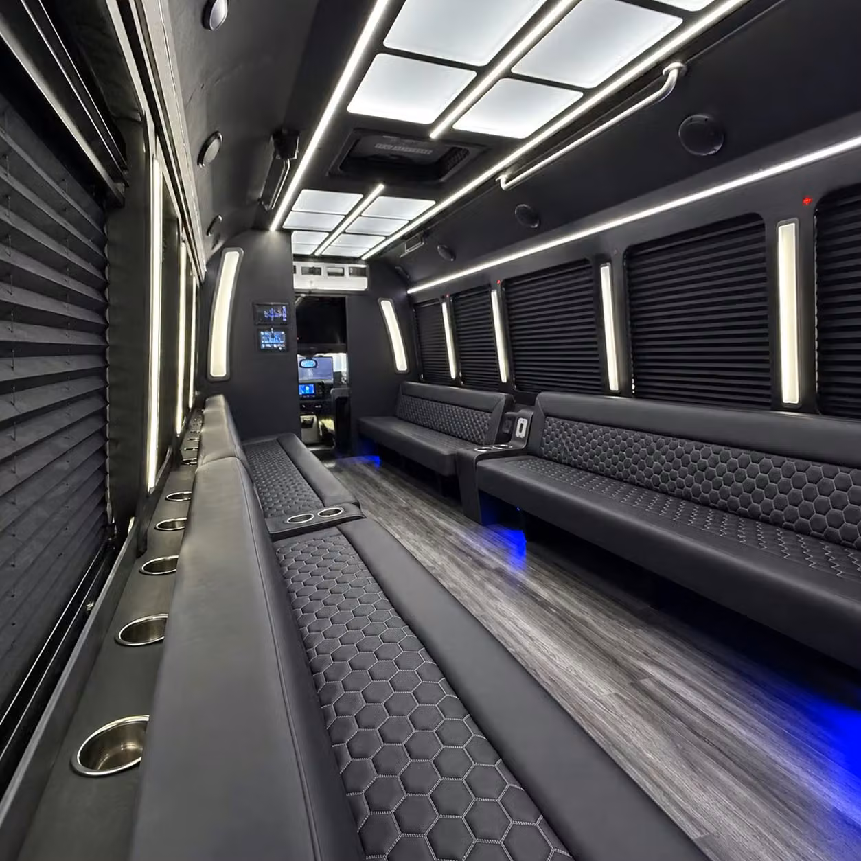 party bus interior