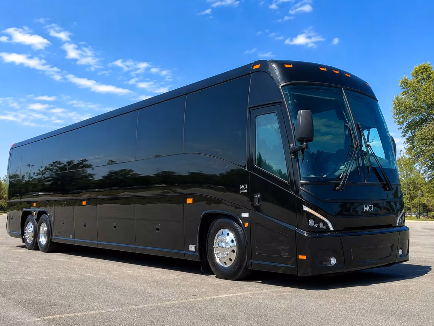 sacramento charter bus rental exterior